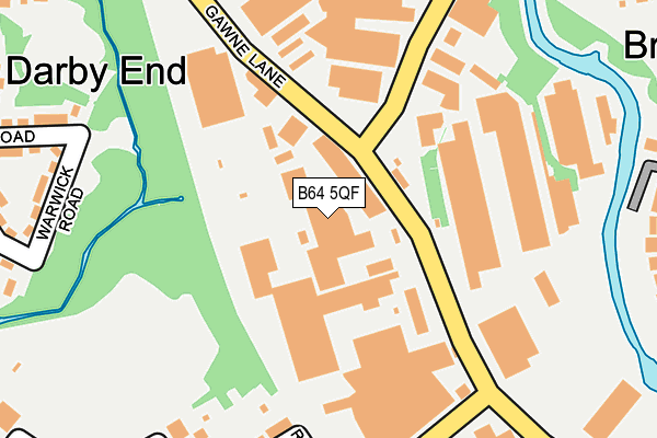 B64 5QF map - OS OpenMap – Local (Ordnance Survey) B64 5QF map - OS OpenMap – Local (Ordnance Survey)