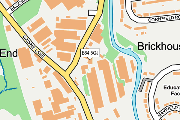 B64 5QJ map - OS OpenMap – Local (Ordnance Survey) B64 5QJ map - OS OpenMap – Local (Ordnance Survey)