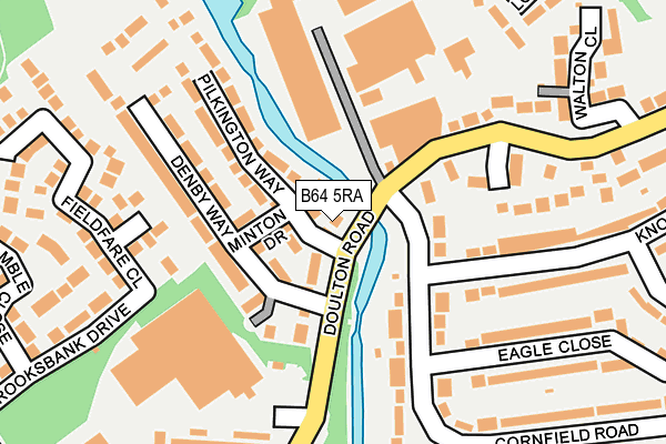 B64 5RA map - OS OpenMap – Local (Ordnance Survey) B64 5RA map - OS OpenMap – Local (Ordnance Survey)