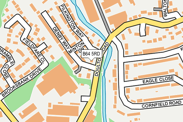 B64 5RD map - OS OpenMap – Local (Ordnance Survey) B64 5RD map - OS OpenMap – Local (Ordnance Survey)