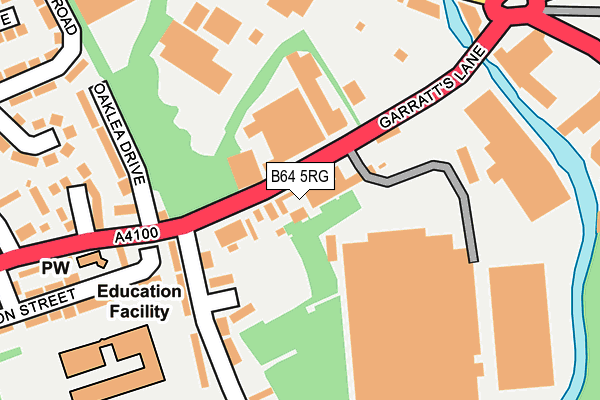 B64 5RG map - OS OpenMap – Local (Ordnance Survey) B64 5RG map - OS OpenMap – Local (Ordnance Survey)