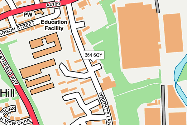 B64 6QY map - OS OpenMap – Local (Ordnance Survey) B64 6QY map - OS OpenMap – Local (Ordnance Survey)