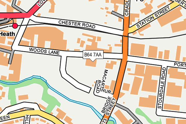 B64 7AA map - OS OpenMap – Local (Ordnance Survey) B64 7AA map - OS OpenMap – Local (Ordnance Survey)