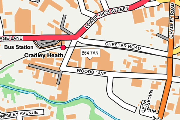 B64 7AN map - OS OpenMap – Local (Ordnance Survey) B64 7AN map - OS OpenMap – Local (Ordnance Survey)