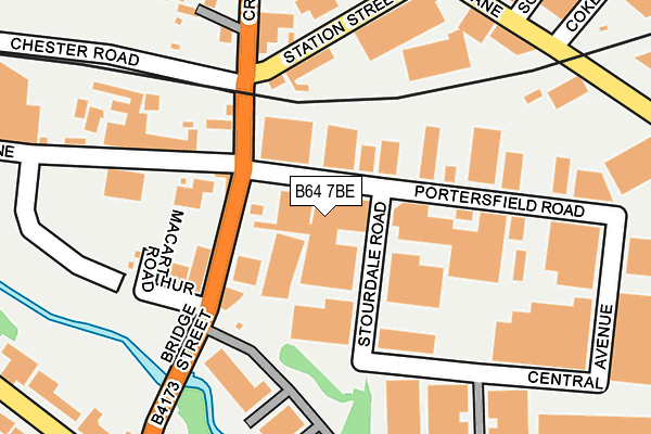 B64 7BE map - OS OpenMap – Local (Ordnance Survey) B64 7BE map - OS OpenMap – Local (Ordnance Survey)