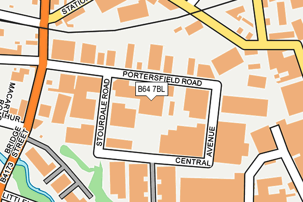 B64 7BL map - OS OpenMap – Local (Ordnance Survey) B64 7BL map - OS OpenMap – Local (Ordnance Survey)