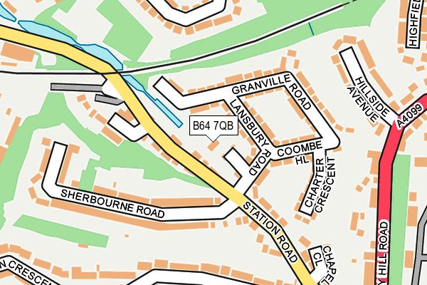 B64 7QB map - OS OpenMap – Local (Ordnance Survey) B64 7QB map - OS OpenMap – Local (Ordnance Survey)