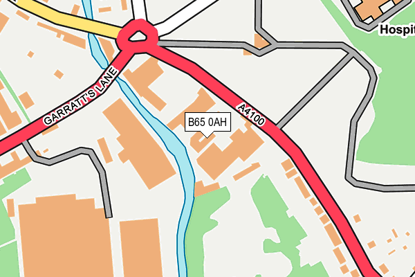 B65 0AH map - OS OpenMap – Local (Ordnance Survey) B65 0AH map - OS OpenMap – Local (Ordnance Survey)