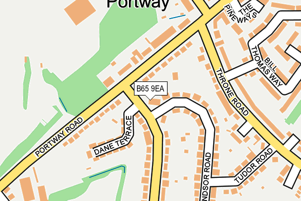 B65 9EA map - OS OpenMap – Local (Ordnance Survey) B65 9EA map - OS OpenMap – Local (Ordnance Survey)