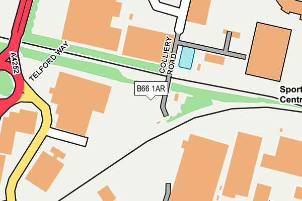 B66 1AR map - OS OpenMap – Local (Ordnance Survey) B66 1AR map - OS OpenMap – Local (Ordnance Survey)