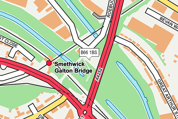 B66 1BS map - OS OpenMap – Local (Ordnance Survey) B66 1BS map - OS OpenMap – Local (Ordnance Survey)
