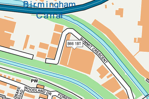 B66 1BT map - OS OpenMap – Local (Ordnance Survey) B66 1BT map - OS OpenMap – Local (Ordnance Survey)