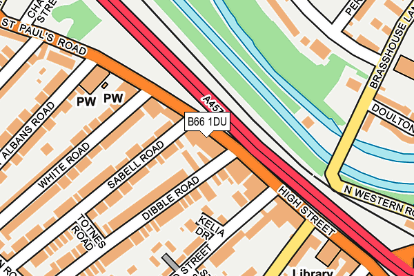 B66 1DU map - OS OpenMap – Local (Ordnance Survey) B66 1DU map - OS OpenMap – Local (Ordnance Survey)
