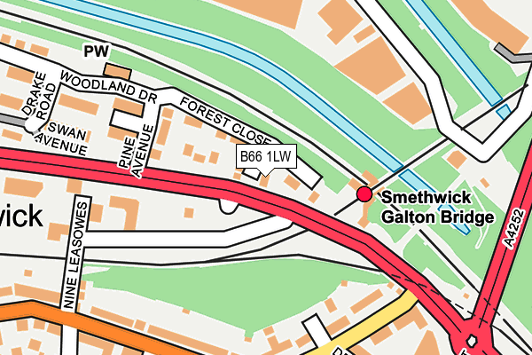 B66 1LW map - OS OpenMap – Local (Ordnance Survey) B66 1LW map - OS OpenMap – Local (Ordnance Survey)
