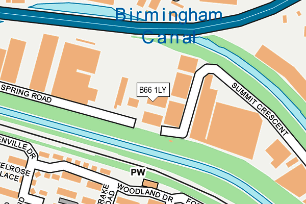 B66 1LY map - OS OpenMap – Local (Ordnance Survey) B66 1LY map - OS OpenMap – Local (Ordnance Survey)
