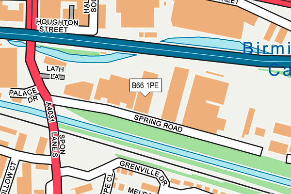 B66 1PE map - OS OpenMap – Local (Ordnance Survey) B66 1PE map - OS OpenMap – Local (Ordnance Survey)