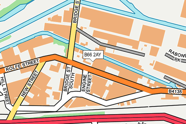 B66 2AY map - OS OpenMap – Local (Ordnance Survey) B66 2AY map - OS OpenMap – Local (Ordnance Survey)