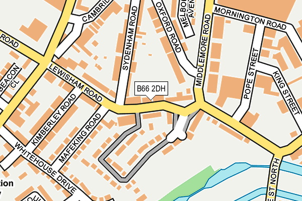 B66 2DH map - OS OpenMap – Local (Ordnance Survey) B66 2DH map - OS OpenMap – Local (Ordnance Survey)