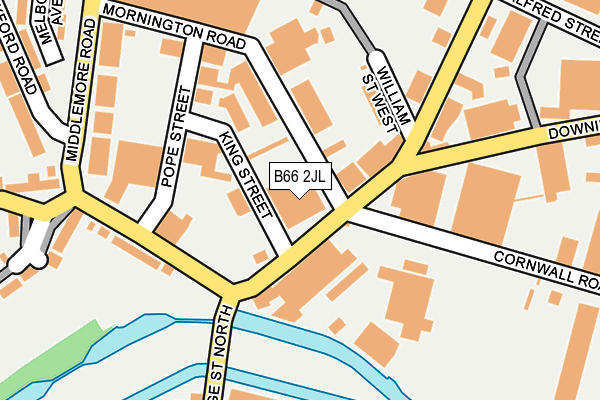 B66 2JL map - OS OpenMap – Local (Ordnance Survey) B66 2JL map - OS OpenMap – Local (Ordnance Survey)