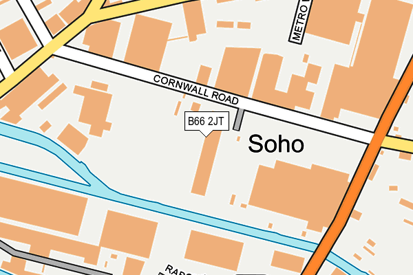 B66 2JT map - OS OpenMap – Local (Ordnance Survey) B66 2JT map - OS OpenMap – Local (Ordnance Survey)