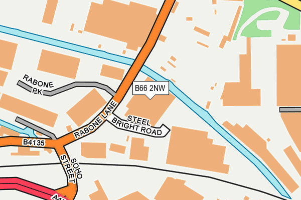 B66 2NW map - OS OpenMap – Local (Ordnance Survey) B66 2NW map - OS OpenMap – Local (Ordnance Survey)