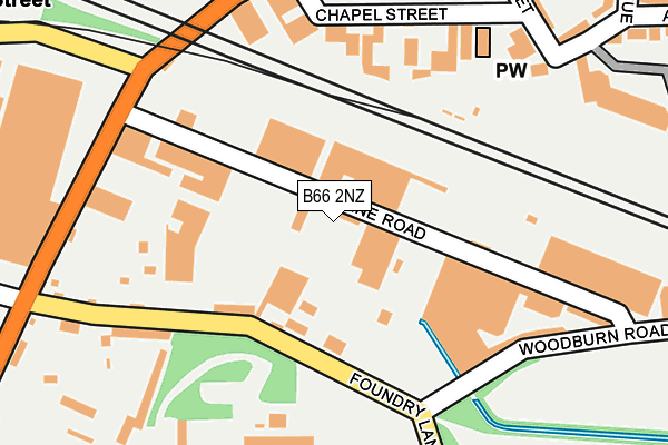 B66 2NZ map - OS OpenMap – Local (Ordnance Survey) B66 2NZ map - OS OpenMap – Local (Ordnance Survey)