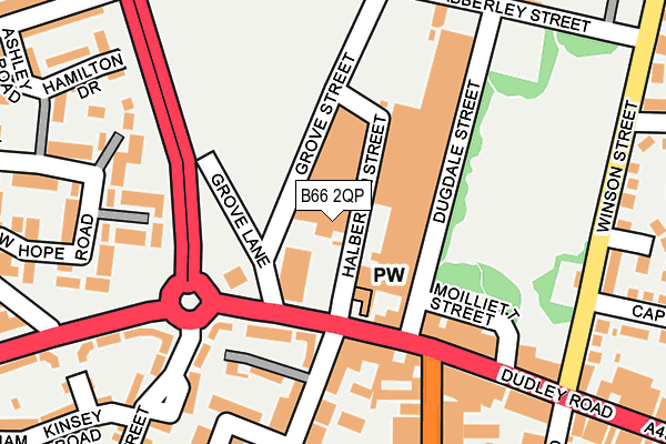 B66 2QP map - OS OpenMap – Local (Ordnance Survey) B66 2QP map - OS OpenMap – Local (Ordnance Survey)