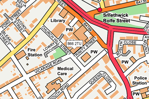 B66 2TU map - OS OpenMap – Local (Ordnance Survey) B66 2TU map - OS OpenMap – Local (Ordnance Survey)