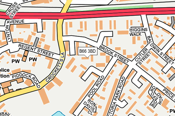 B66 3BD map - OS OpenMap – Local (Ordnance Survey) B66 3BD map - OS OpenMap – Local (Ordnance Survey)