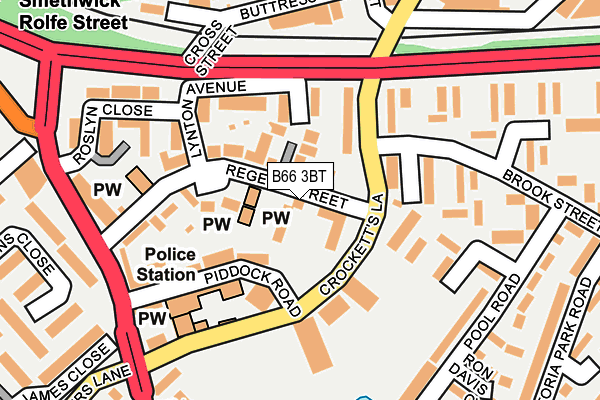 B66 3BT map - OS OpenMap – Local (Ordnance Survey) B66 3BT map - OS OpenMap – Local (Ordnance Survey)