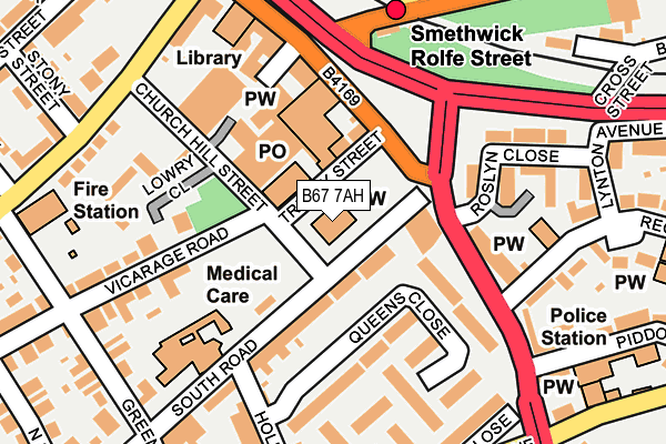 B67 7AH map - OS OpenMap – Local (Ordnance Survey) B67 7AH map - OS OpenMap – Local (Ordnance Survey)
