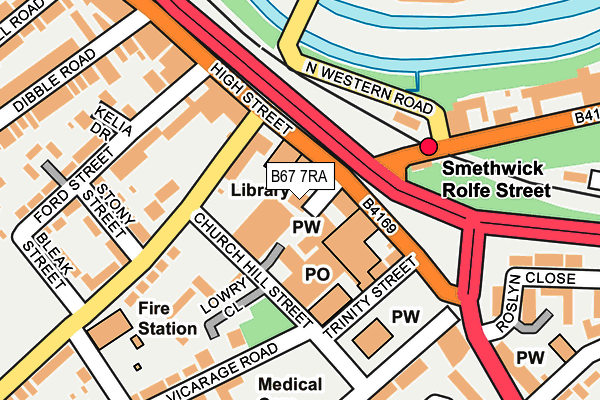B67 7RA map - OS OpenMap – Local (Ordnance Survey) B67 7RA map - OS OpenMap – Local (Ordnance Survey)