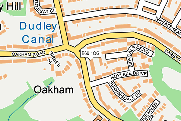 B69 1QG map - OS OpenMap – Local (Ordnance Survey) B69 1QG map - OS OpenMap – Local (Ordnance Survey)