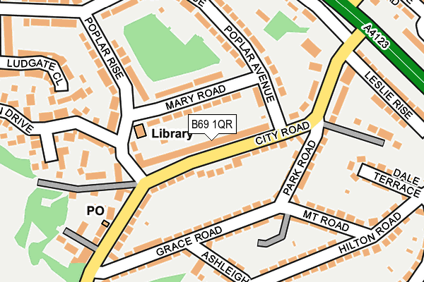 B69 1QR map - OS OpenMap – Local (Ordnance Survey) B69 1QR map - OS OpenMap – Local (Ordnance Survey)