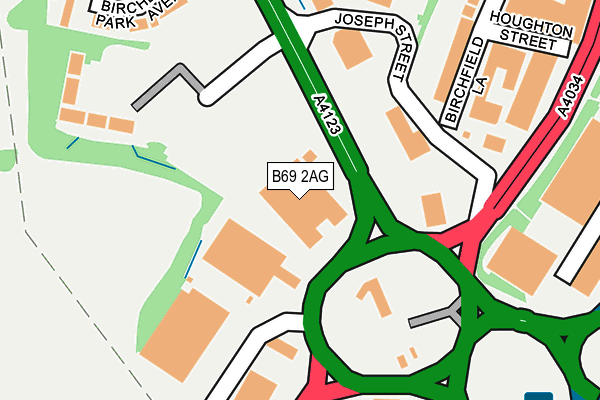 B69 2AG map - OS OpenMap – Local (Ordnance Survey) B69 2AG map - OS OpenMap – Local (Ordnance Survey)