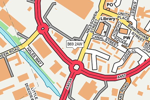 B69 2AW map - OS OpenMap – Local (Ordnance Survey) B69 2AW map - OS OpenMap – Local (Ordnance Survey)
