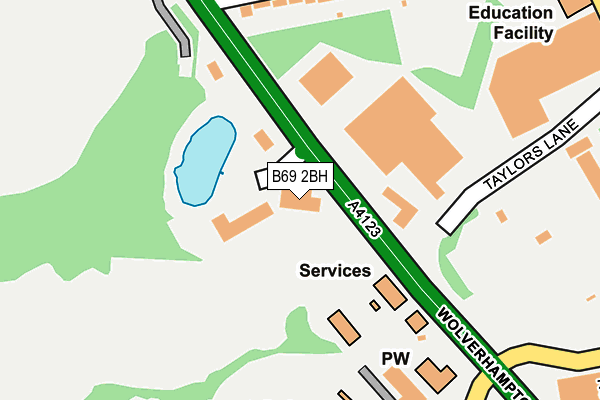 B69 2BH map - OS OpenMap – Local (Ordnance Survey) B69 2BH map - OS OpenMap – Local (Ordnance Survey)