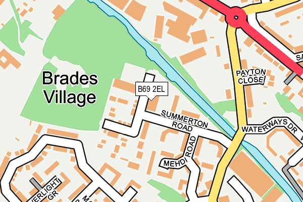 B69 2EL map - OS OpenMap – Local (Ordnance Survey) B69 2EL map - OS OpenMap – Local (Ordnance Survey)
