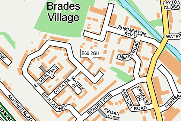B69 2GH map - OS OpenMap – Local (Ordnance Survey) B69 2GH map - OS OpenMap – Local (Ordnance Survey)