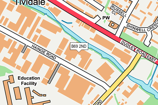 B69 2ND map - OS OpenMap – Local (Ordnance Survey) B69 2ND map - OS OpenMap – Local (Ordnance Survey)