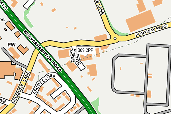 B69 2PP map - OS OpenMap – Local (Ordnance Survey) B69 2PP map - OS OpenMap – Local (Ordnance Survey)