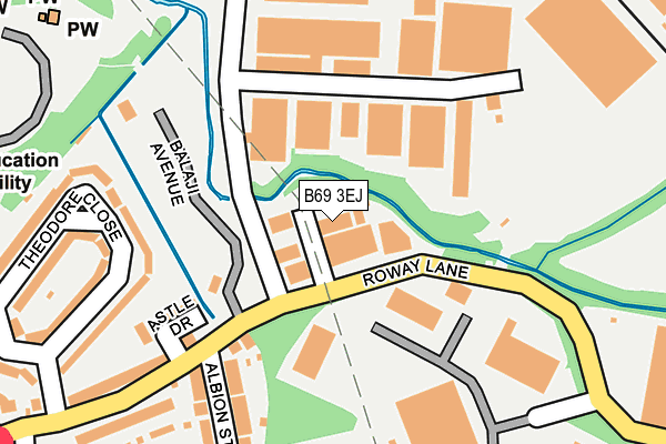 B69 3EJ map - OS OpenMap – Local (Ordnance Survey) B69 3EJ map - OS OpenMap – Local (Ordnance Survey)