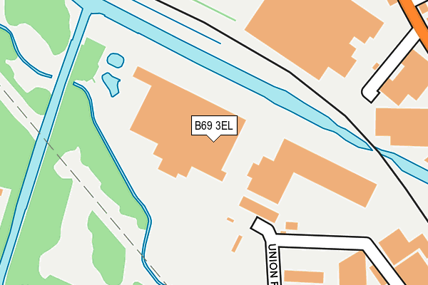 B69 3EL map - OS OpenMap – Local (Ordnance Survey) B69 3EL map - OS OpenMap – Local (Ordnance Survey)