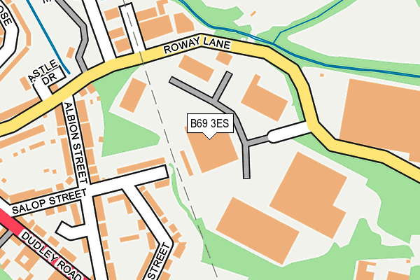 B69 3ES map - OS OpenMap – Local (Ordnance Survey) B69 3ES map - OS OpenMap – Local (Ordnance Survey)