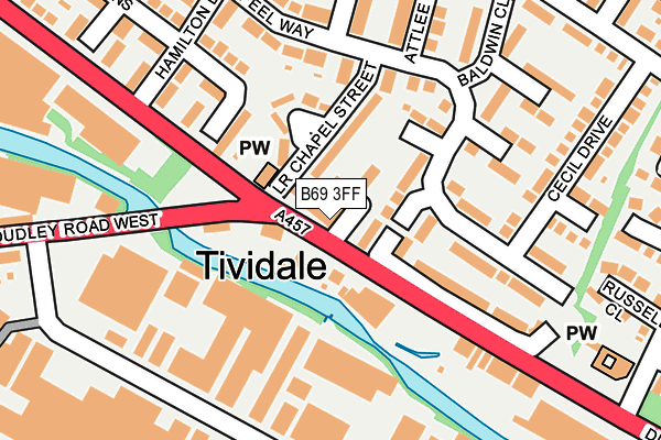 B69 3FF map - OS OpenMap – Local (Ordnance Survey) B69 3FF map - OS OpenMap – Local (Ordnance Survey)