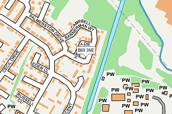 B69 3NE map - OS OpenMap – Local (Ordnance Survey) B69 3NE map - OS OpenMap – Local (Ordnance Survey)
