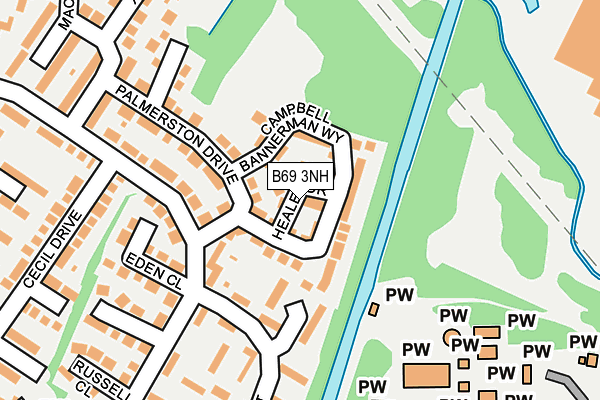 B69 3NH map - OS OpenMap – Local (Ordnance Survey) B69 3NH map - OS OpenMap – Local (Ordnance Survey)