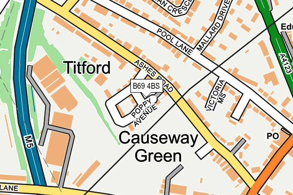 B69 4BS map - OS OpenMap – Local (Ordnance Survey) B69 4BS map - OS OpenMap – Local (Ordnance Survey)