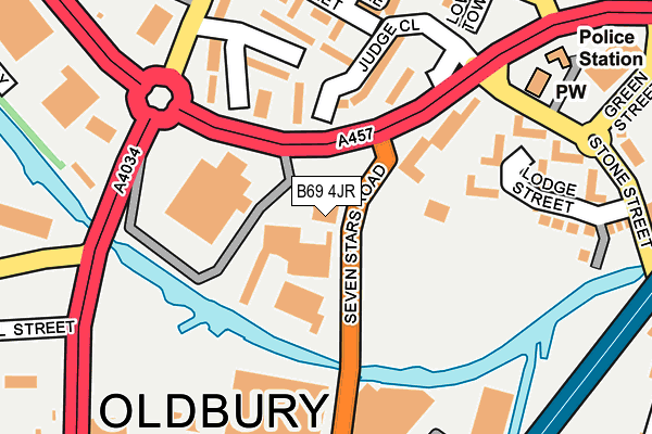 B69 4JR map - OS OpenMap – Local (Ordnance Survey) B69 4JR map - OS OpenMap – Local (Ordnance Survey)