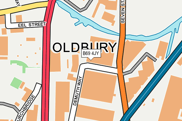 B69 4JY map - OS OpenMap – Local (Ordnance Survey) B69 4JY map - OS OpenMap – Local (Ordnance Survey)